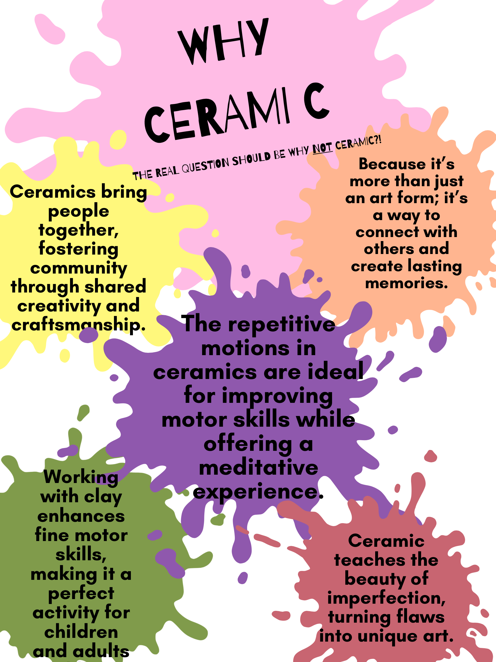 Thanksgiving Ceramic Camp — 3-Day Special Program.