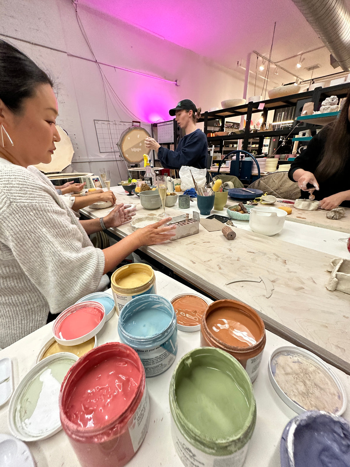 Saturday Wine & Pottery | First & Last Saturday | 5–6 PM