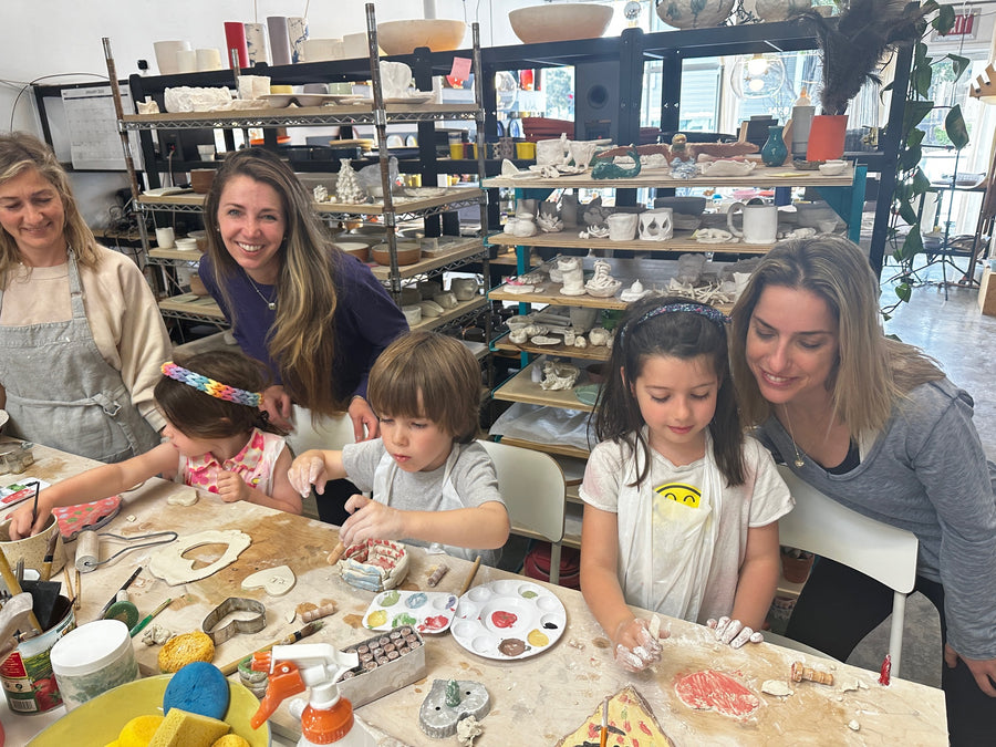 Parent & Child Pottery Workshop | Saturdays 11 AM–12 PM