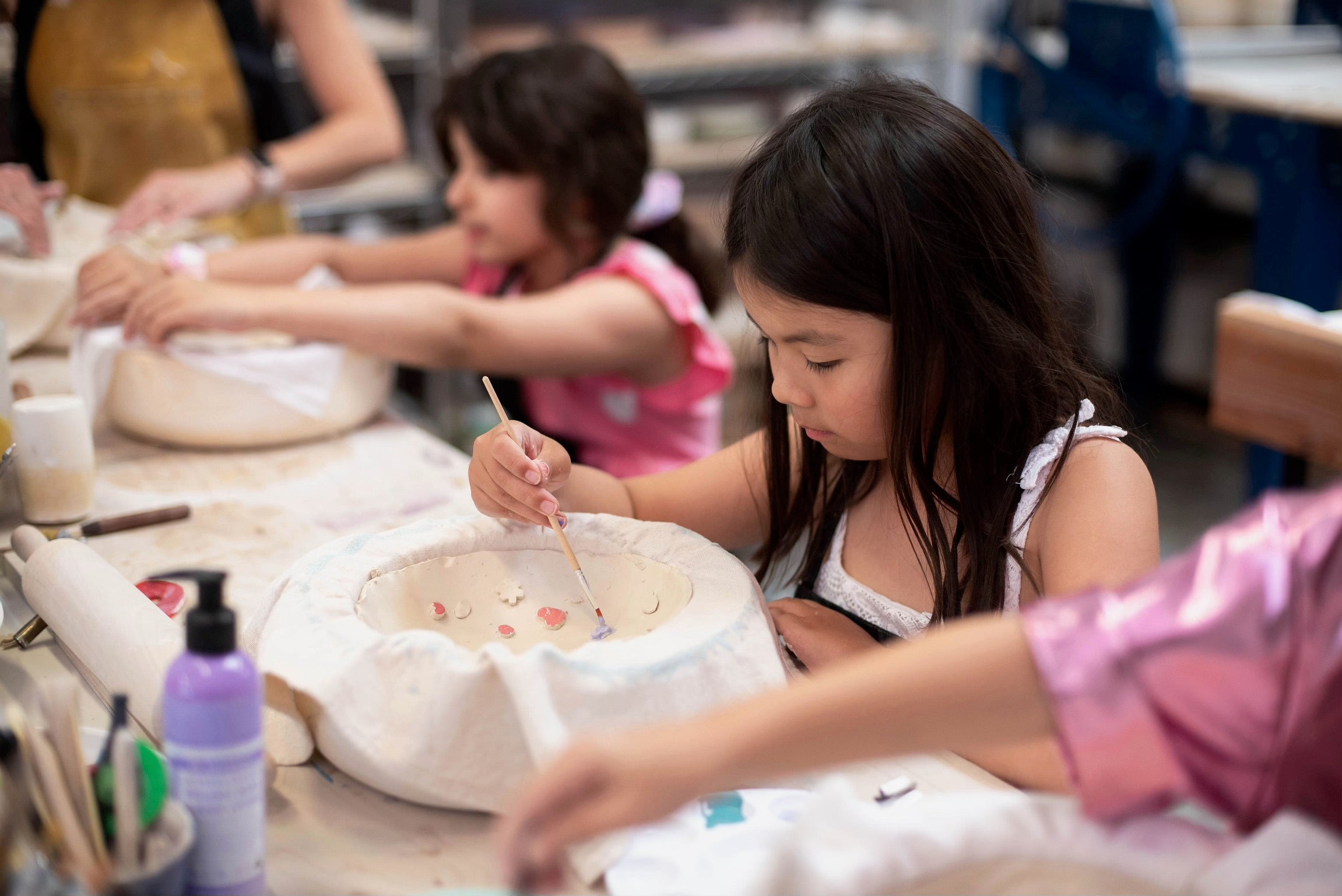 Saturday Kids Ceramic Workshop: 4-Week Handbuilding (10am–12pm)