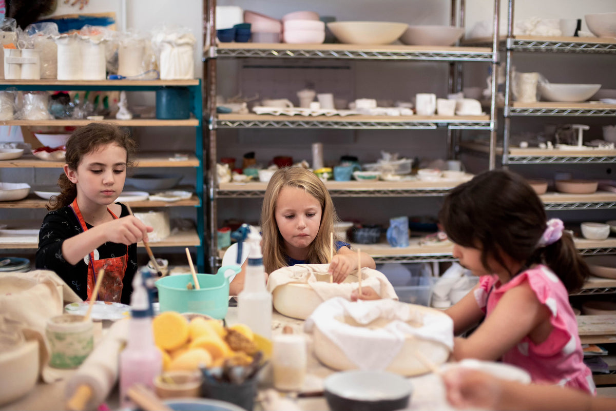 Kids No-School Day Ceramic Camp | 9 AM–12:30 PM