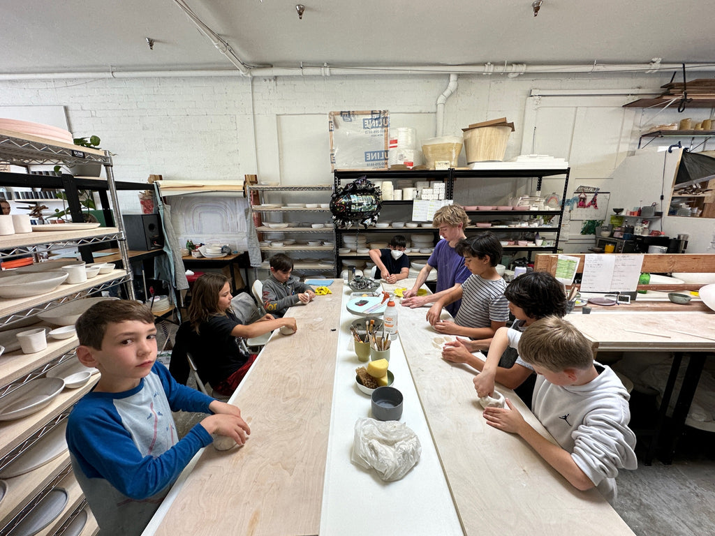 BACK TO SCHOOL  /  New Group Pottery Classes for Kids & Teens Fridays 4:30 - 6:00 ( 4 Classes)