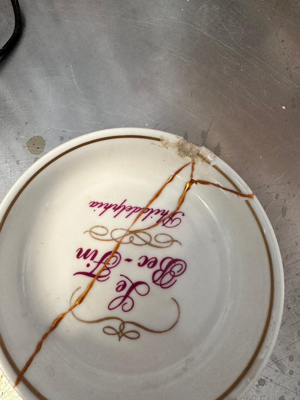 Custom Kintsugi (Japanese Style Golden Repair) Ceramic Repair