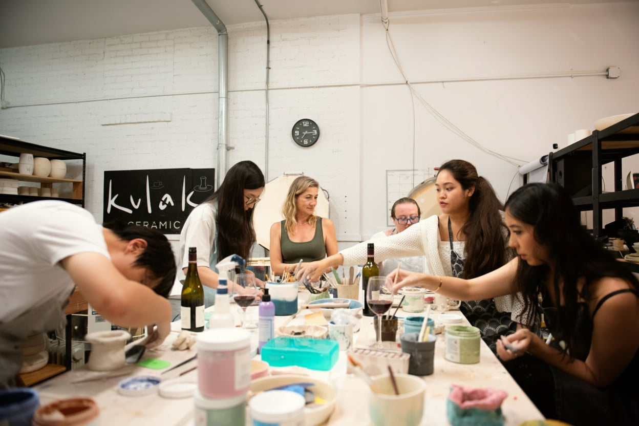 Wine & Pottery — Last Session of the Year (December 13)