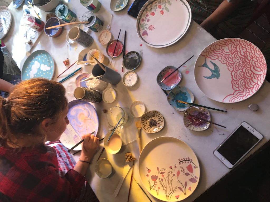 Plate Surface Decoration